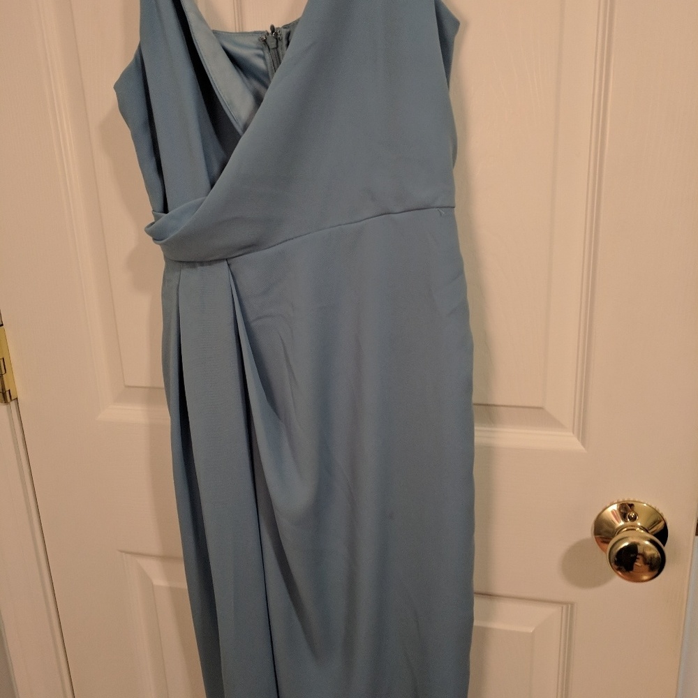 Cooper Street Ember Glow drape dress